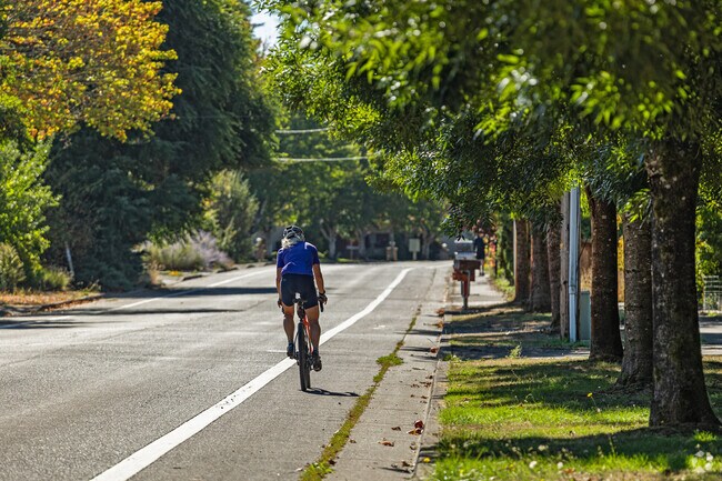 Southwest Corvallis, OR is a haven for cyclists with dedicated bike lanes throughout the area.