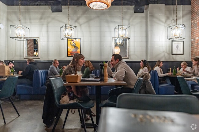 Locals gather for dinner at the popular Willow Springs eatery Barrel & Vine.