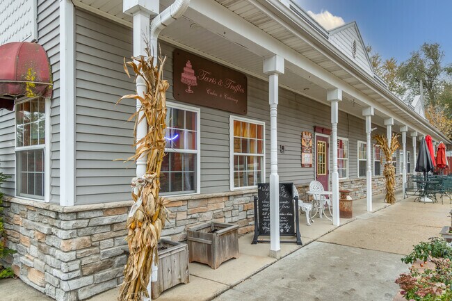 Hazel's is a cozy spot in downtown Hebron near the corner of Main Street.