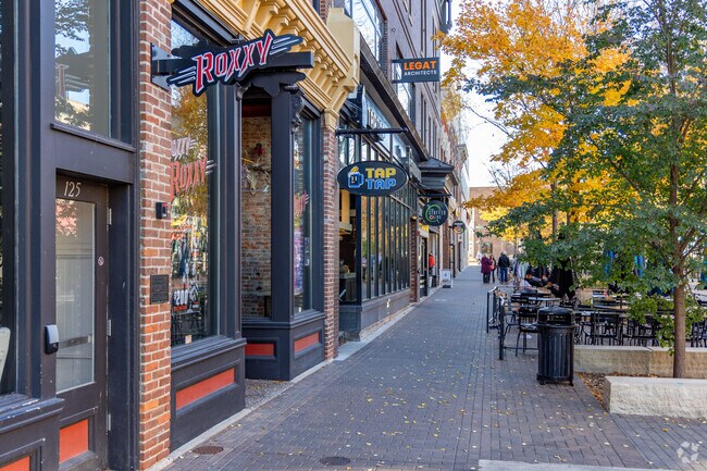 There's something for everyone in the City Plaza, just minutes from Goosetown.