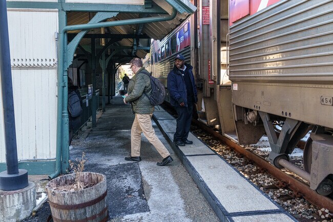 Chestnut Hill's St Martins Station is a major hub in and out of Center City Philadelphia.