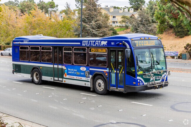 The West Cat Bus line has numerous stops around Central.