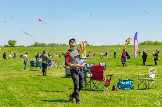 Kite Fest features kite flying, children’s games, inflatables, and more.