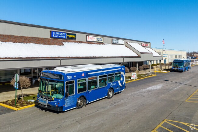 Sleepy Hollow residents can hop on a Pace bus at nearby stops to get around town.
