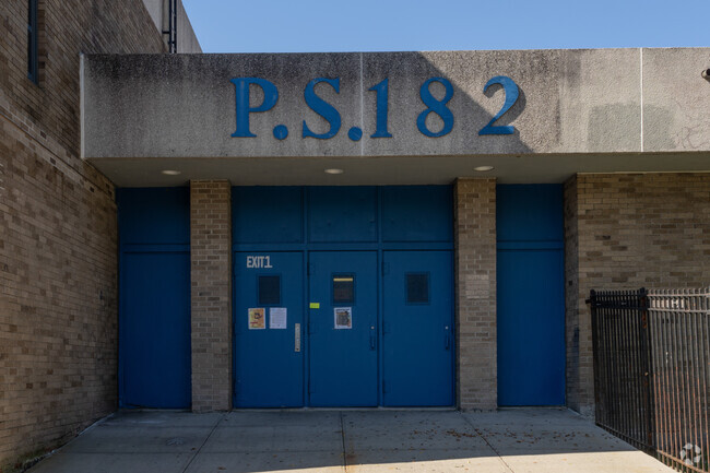 P.S. 182 in the Bronx has a student-teacher ratio of 16 to 1.