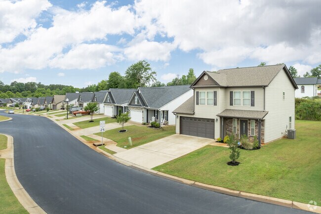 New Traditional homes are becoming more common in Valley Falls.