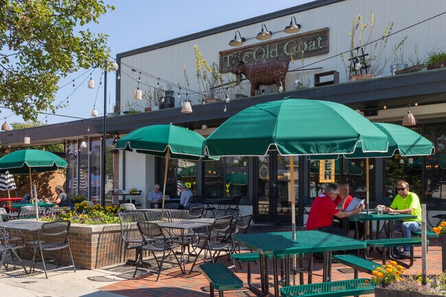 Alger Heights locals often gather at the Old Goat Tavern for drinks and live piano music.