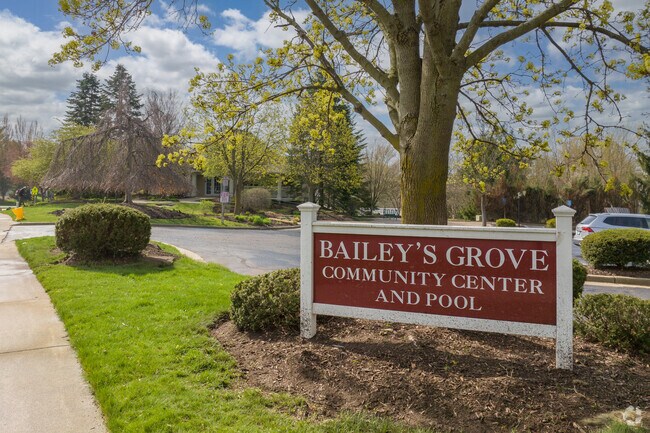 Bailey's Grove HOA clubhouse and pool in the heart of Bailey's Grove located in Kentwood, MI.