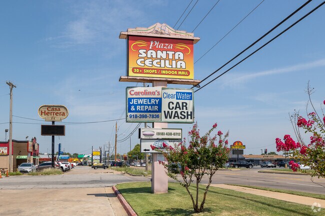 Santa Celicia shopping plaza in Columbus is easily accessible directly off of Garnett road.
