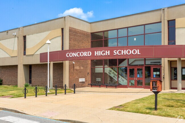 Concord High School in northern Delaware, received an A-minus rating from Niche.