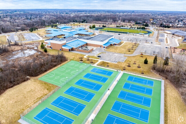 Students can participate in a variety of athletic programs at Novi Middle School.