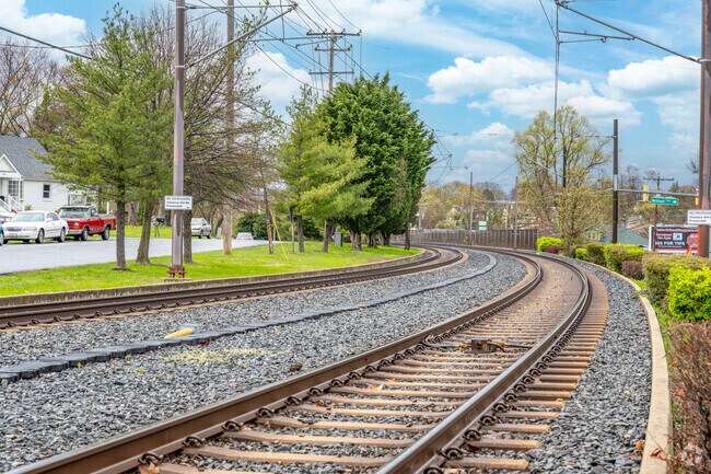 The train in Ferndale is a great way to get around town.