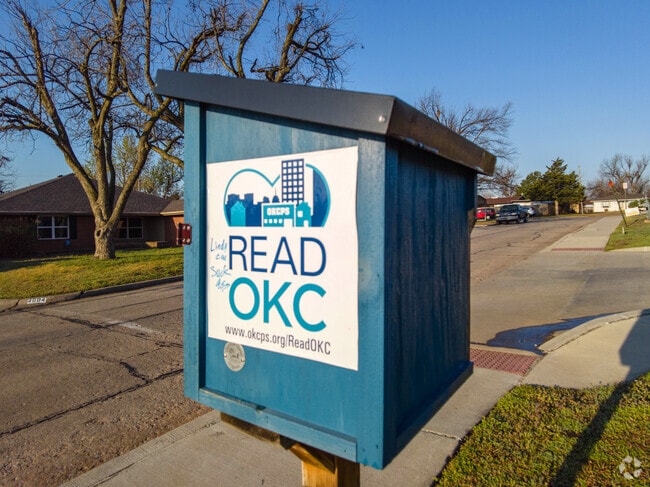 Free little libraries are dispersed near the surrounding areas of Windsor Hills.