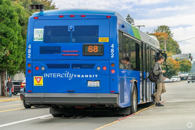 The Intercity Transit offers Cain Road residents free rides throughout the city.