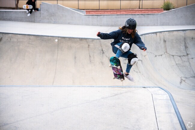 Residents of Cheyenne can skate at the Craig Ranch Regional Park.