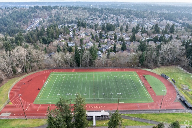 Inglemoor High School football field.