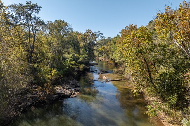 The Yellow River runs directly through the city of Conyers.