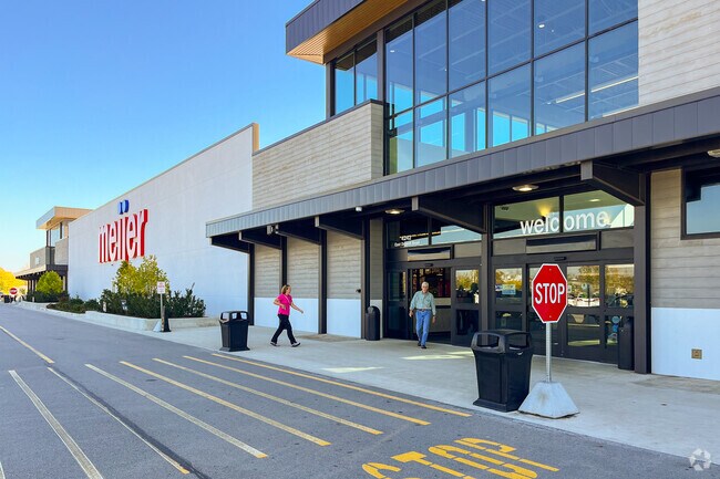 Residents from Sunnybrook Acres like to drive to Meijer Market to get groceries.