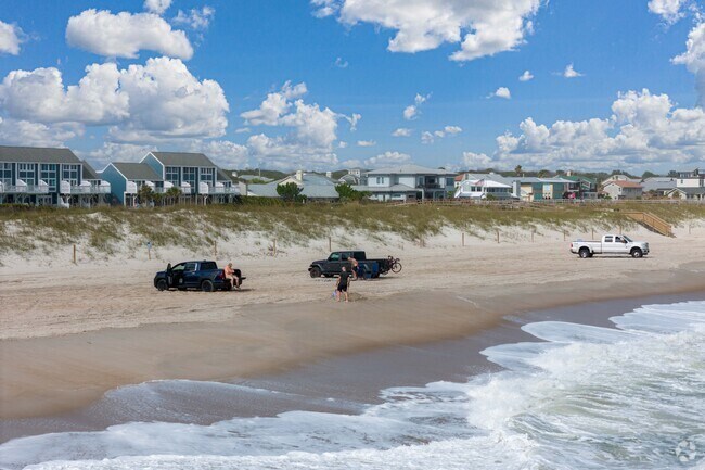 Residents of Amelia Island often enjoy the warm weather by going to American Beach.