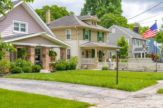 Milford homes uniquely complement one another.