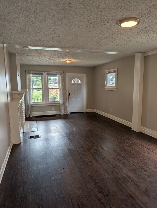 Living Room from Kitchen Hallway
