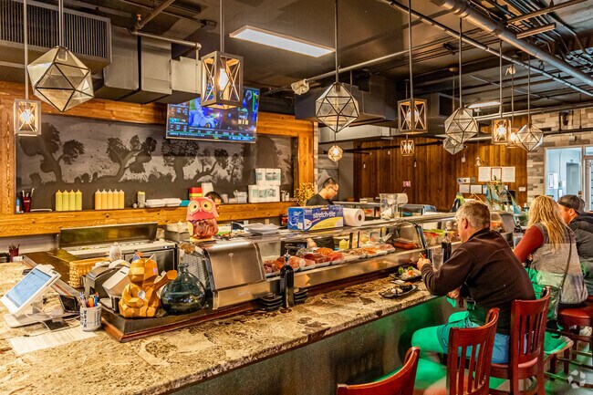 Restaurants such as ReHaru Sushi provide an international feel to Taku/Campbell.