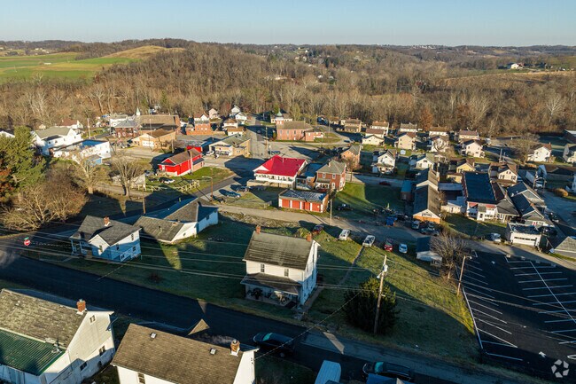 Sewickley Township spreads across rolling hills with a peaceful, rural rhythm.