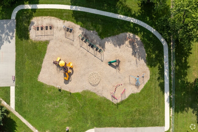Sugar Grove Elementary School aerial.
