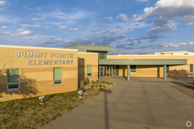 Summit Pointe Elementary serves primary school students in Lee's Summit, MO.