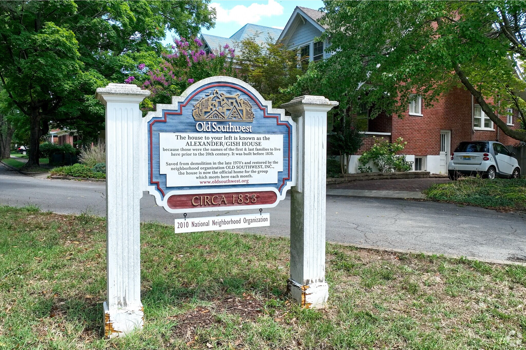 Visit the historic Alexander Gish House in Old Southwest.