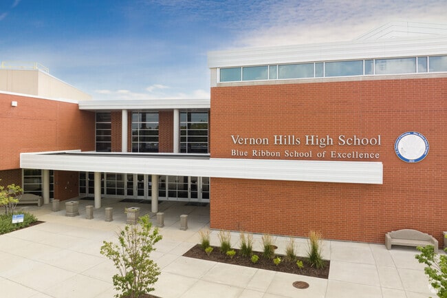 Vernon Hills High School is a top rated public school for Gregg's Landing families.
