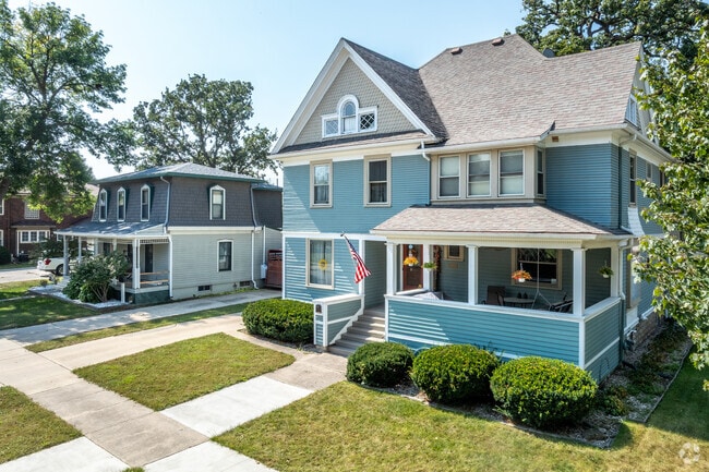 Iowa Falls is known for many beautiful 100-year old homes is various styles.
