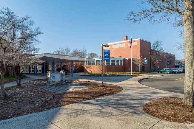 Plainville High School has a student teacher ratio of 12:1.