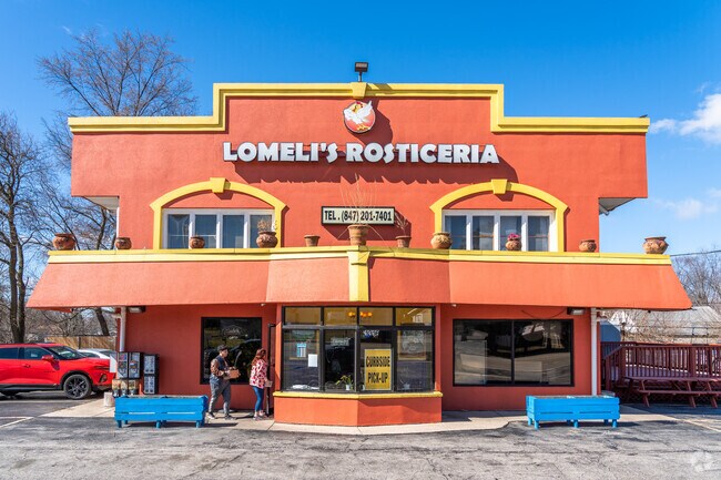 Lomeli's Rosticeria near Round Lake Heights is fantastic for both lunch and dinner.