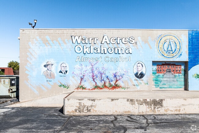 Warr Acres for its excellent location near the southern shores of Lake Hefner.