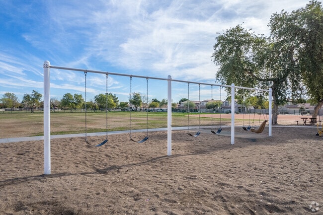Have fun on the swings at Sierra Verde Elementary School in Glendale.