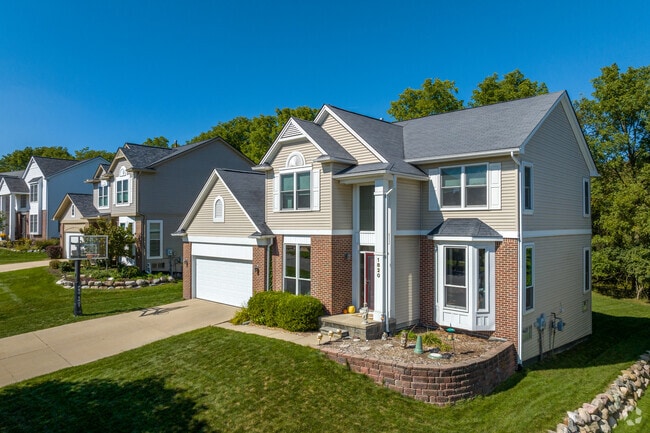 The newer subdivision in Barton Plateau & Huron River Heights offers expansive homes.