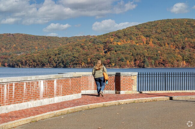 Fall in love with the picturesque views that the Quabbin Reservoir  has to offer near Ware.