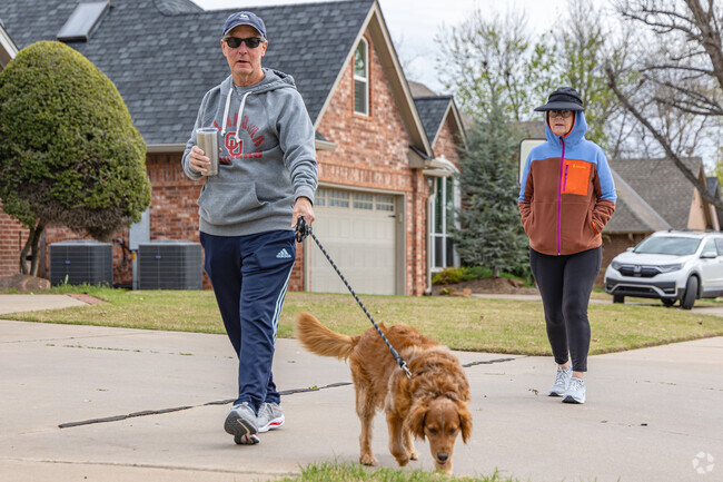 The streets in West Norman near Truman Primary School are welcome to everyone's pets.
