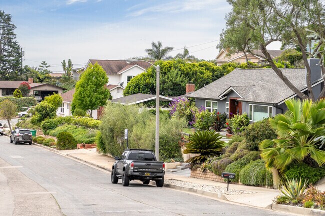Discover a row of charming single-family homes in the picturesque Alta Mesa neighborhood.