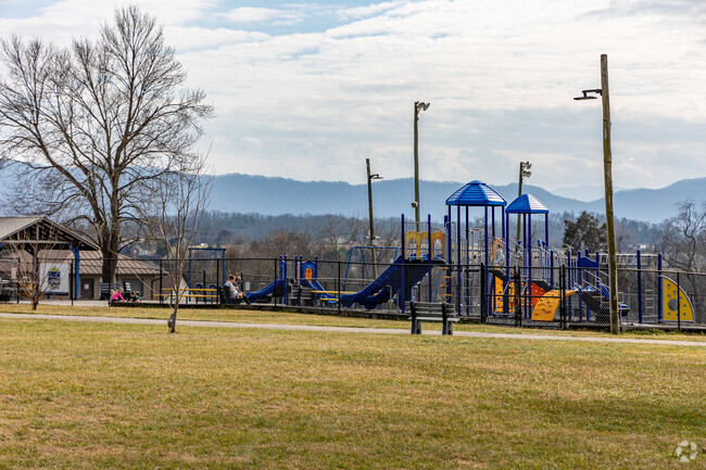 First Baptist Church Seymour has a well maintained playground that the locals love utilizing.