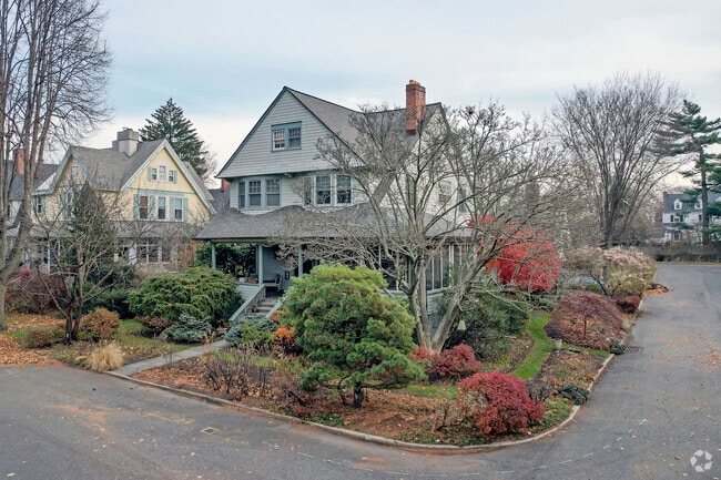 Colonials of differing, ages, shapes and sizes are prevalent in Larchmont.