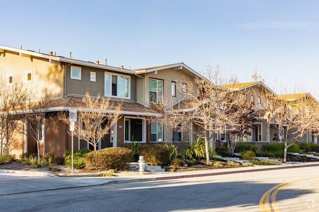 Monta Loma townhomes are beautifully tree-lined and landscaped.