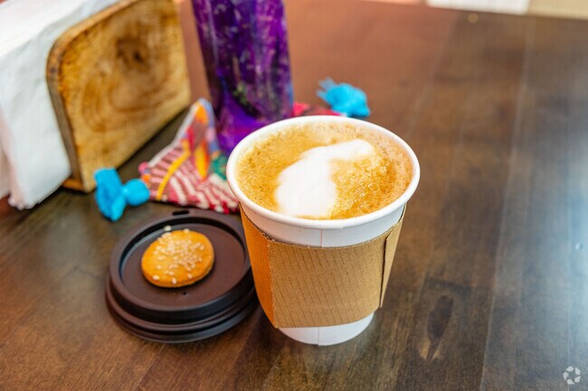 Add some cinnamon or other flavors to your morning coffee at Cafe Ava in Auburn.