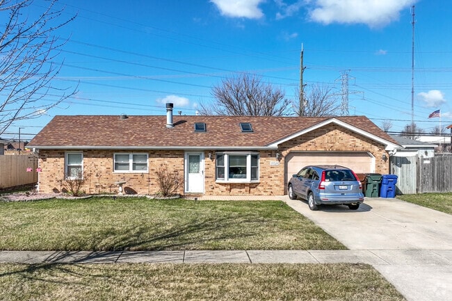 Single story brick homes are but one of the many styles available in Arbury Hills.