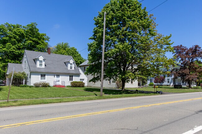 Cape Cod style homes are located in the center of Sheridan.