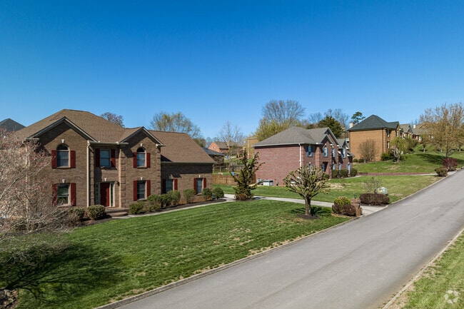 Large single-family homes are available in the Halls Crossroads
neighborhood.