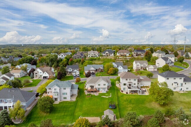 Kohlman Lake homes have large backyards and close-knit layouts.