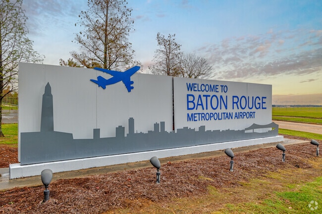 Baton Rouge Metropolitan Airport is located in Scotlandville.