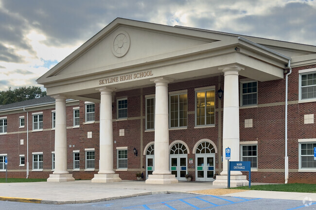 Skyline High School in Warren County, Virginia.